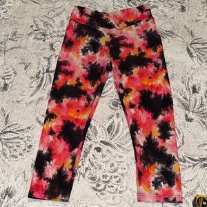 Like New Tie Dye Capri Leggings